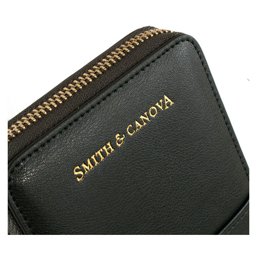 Шкіряний гаманець жіночий Smithcanova FUL-26812-DRGREEN фото №1