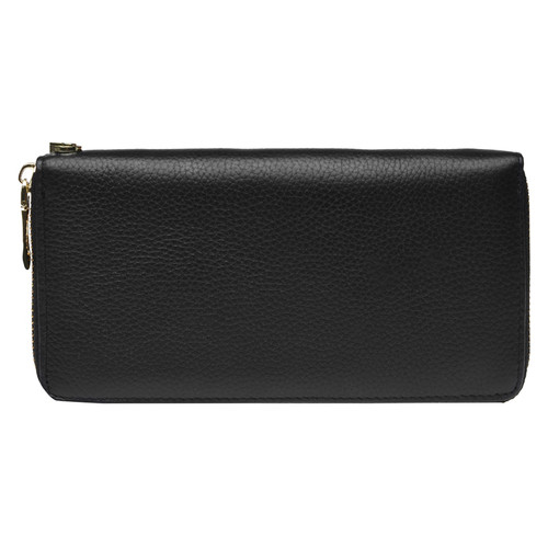 Жіночий шкіряний гаманець Keizer K12707-black фото №2