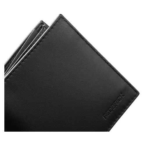 Шкіряний чоловічий гаманець Redbrick FULRBW0019-BLK фото №5