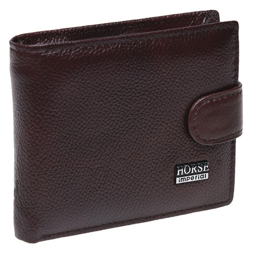Чоловічий шкіряний гаманець Horse Imperial K1023-brown фото №2