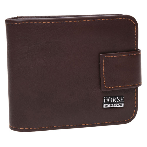 Чоловічий шкіряний гаманець Horse Imperial K1029h-brown фото №1
