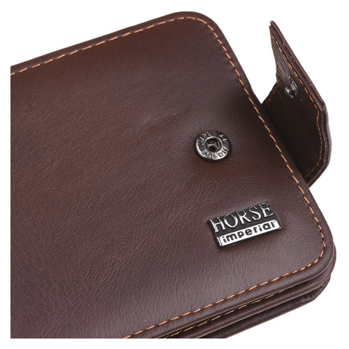 Чоловічий шкіряний гаманець Horse Imperial K1029h-brown фото №4