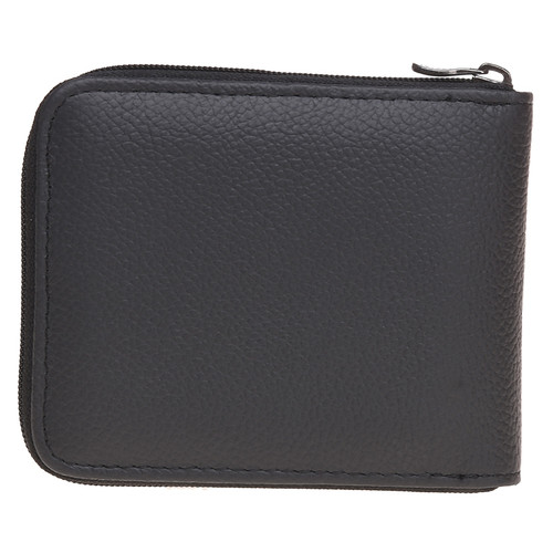 Чоловічий шкіряний гаманець Horse Imperial K1024-b чорний фото №2
