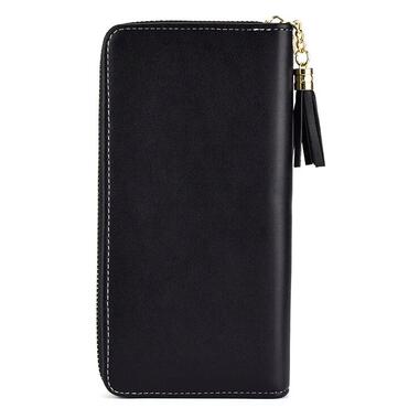 Жіночий клатч гаманець Primolux Lady Wallet портмоне - Black фото №4
