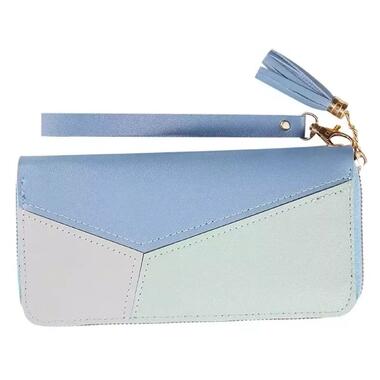 Жіночий клатч гаманець Primolux Lady Wallet портмоне - Sky Blue фото №1