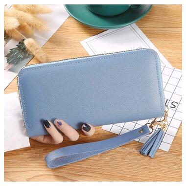 Жіночий клатч гаманець Primolux Lady Wallet портмоне - Sky Blue фото №4