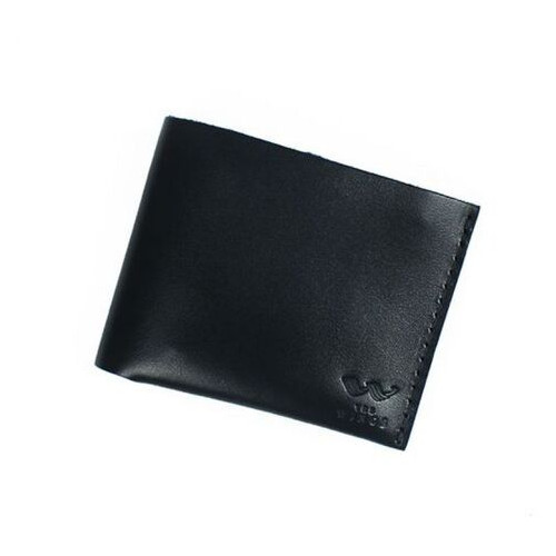 Шкіряний гаманець Mini із монетницею чорний The Wings (TW-CW-Mini-black-ksr) фото №2