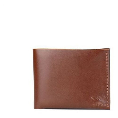 Шкіряний гаманець Mini з монетницею світло-коричневий The Wings (TW-CW-Mini-kon-ksr) фото №5