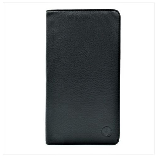 Чоловічий шкіряний клатч-гаманець Weatro 22,5 х 12,5 х 3 см Чорний wtro-212 фото №5