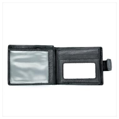 Чоловічий шкіряний гаманець Weatro 13 х 10,5 х 3,5 см Чорний wtro-nw-105-3-015 фото №3