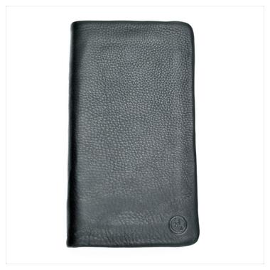 Чоловічий шкіряний клатч-гаманець Weatro 23 х 13 х 3 см Чорний wtro-nw-212G-017 фото №1