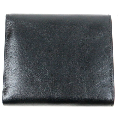 Чоловічий шкіряний портмоне зі знімним картхолдером Giorgio Ferretti чорний фото №3