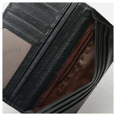 Чоловічий шкіряний гаманець Tailian V1T530-H46-BE-black фото №5
