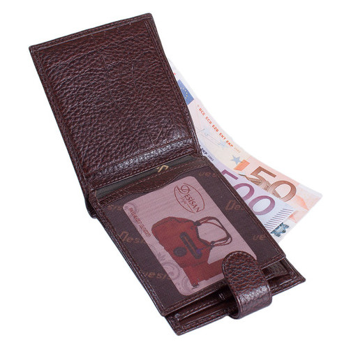 Чоловічий шкіряний гаманець Desisan SHI080-019 фото №5