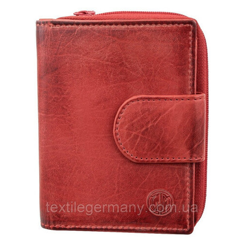 Жіночий гаманець Lindenmann 91102 червоний Червоний фото №1