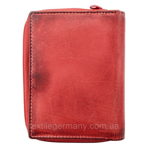 Жіночий гаманець Lindenmann 91102 червоний Червоний фото №5