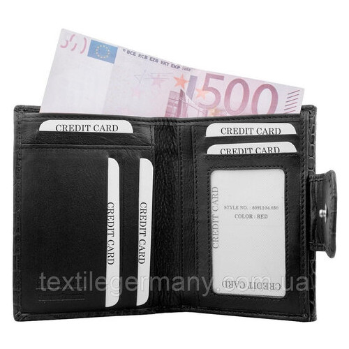 Жіночий гаманець Lindenmann 91104 чорний Чорний фото №3