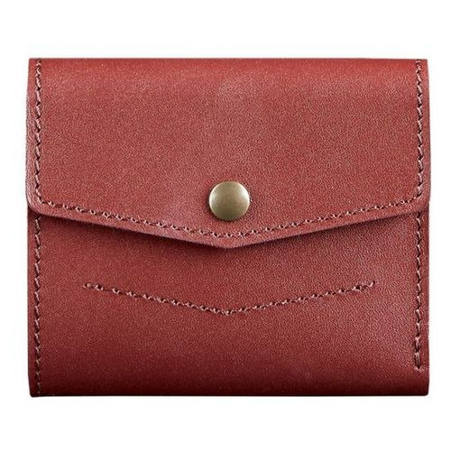 Шкіряний гаманець жіночий 2.1 бордовий Krast Blank Note BN-W-2-1-vin фото №6