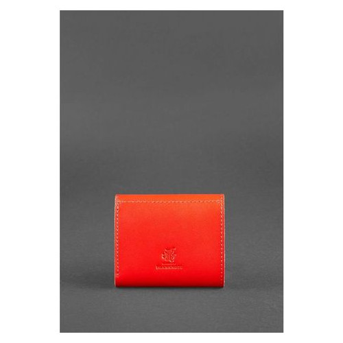 Шкіряний гаманець жіночий 2.1 Червоний Blank Note BN-W-2-1-klubnika фото №4