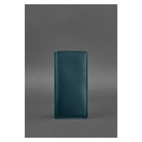 Шкіряний портмоне-купюрник 11.0 зелений Blank Note BN-PM-11-malachite фото №1