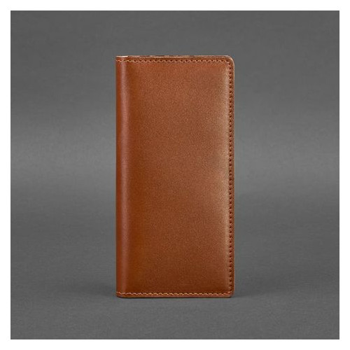 Шкіряний портмоне-купюрник 11.0 світло-коричневий Blank Note BN-PM-11-k фото №5
