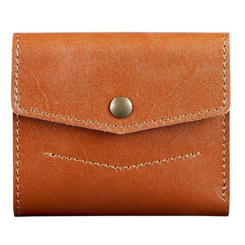 Шкіряний гаманець 2.1 світло-коричневий Blank Note BN-W-2-1-k фото №6