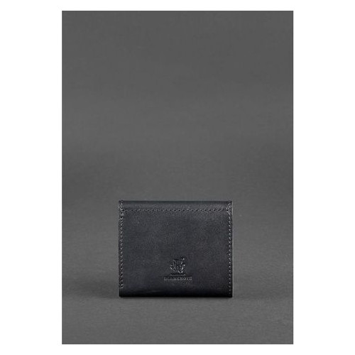 Шкіряний гаманець 2.1 чорний BN-W-2-1-g фото №4