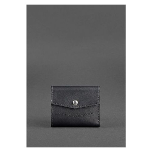 Шкіряний гаманець 2.1 чорний BN-W-2-1-g фото №1