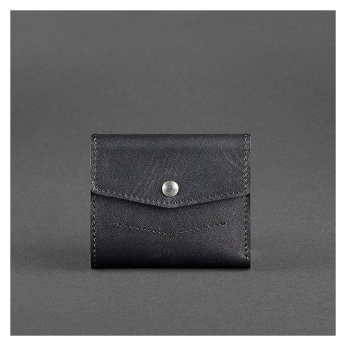 Шкіряний гаманець 2.1 чорний BN-W-2-1-g фото №5