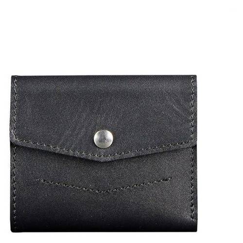 Шкіряний гаманець 2.1 чорний BN-W-2-1-g фото №6