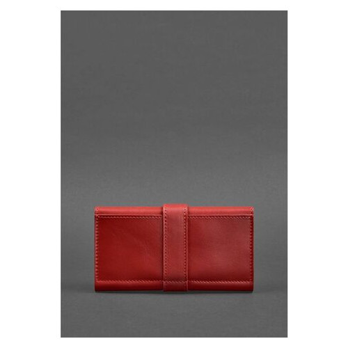 Шкіряне жіноче портмоне 3.0 червоне Krast BlankNote (BN-PM-3-red) фото №4