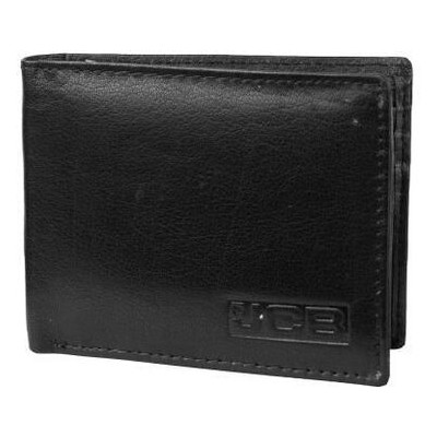 Набір чоловічий шкіряний гаманець та брелок JCB FULJCBGS01-BLK фото №1
