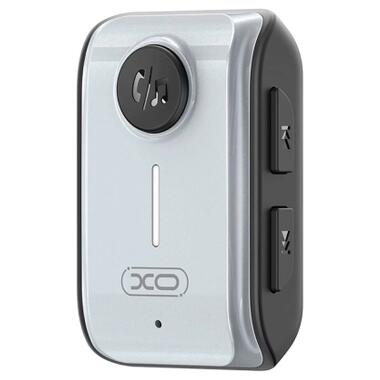 Bluetooth-трансмиттер XO BCC15 Bluetooth 5.3 AUX 3,5 мм/Type-C/TF, серый (BCC15.tarnish) фото №1