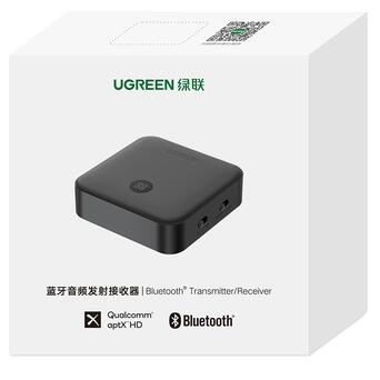 Приймач/Транслятор Bluetooth UGREEN Aptx HD 5.0 (LY) (3.5 + optical fiber) CM144 (70158) фото №4