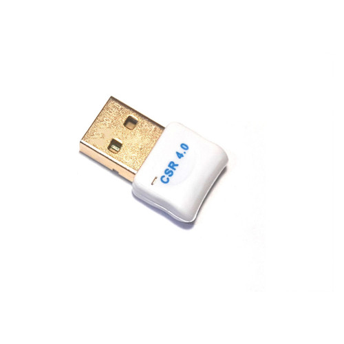 Адаптер Bluetooth v4.0 USB CSR8510 білий RTL (B00261) фото №2