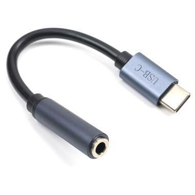 Адаптер USB Type-C (M) - AUX 3.5mm (F) фото №1