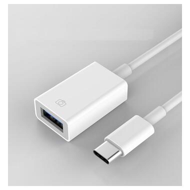 Адаптер XoKo MH-360 Type-C — USB кабелем білий фото №7