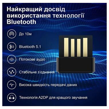 Bluetooth USB адаптер Essager ES-BT07 V5.1 для компютера, ноутбука фото №3