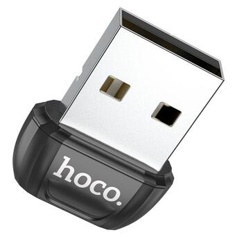 Bluetooth адаптер Hoco UA18 v5.0 Black фото №3