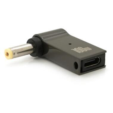 Адаптер Voltronic USB-C F на DC 4.8?1.7 мм M, 100 Вт, для HP фото №3