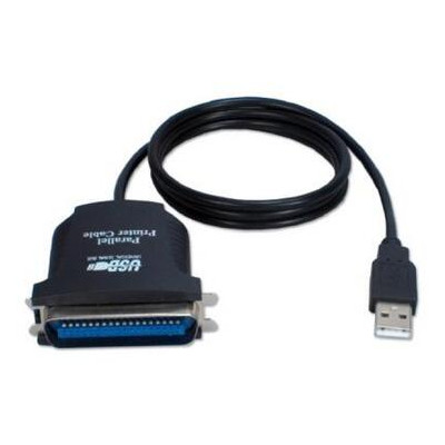 Адаптер Dynamode USB 2.0 A Male - LPT Bitronics (USB2.0-to-Parallel) фото №1