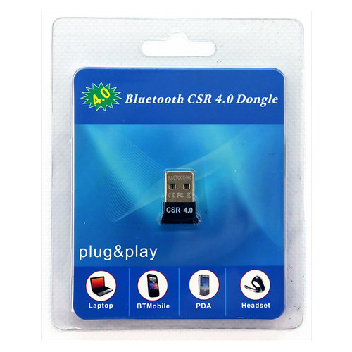 Bluetooth-адаптер USB v4.0 HQ-Tech BT4-S1 Qualcomm CSR8510 фото №1