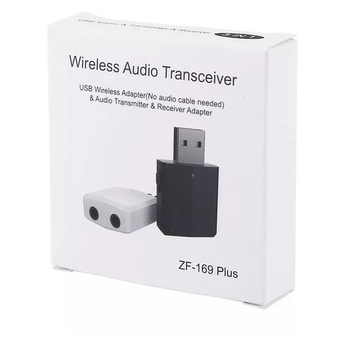 USB Bluetooth приймач-передавач v5.0 HQ-Tech ZF-169 Plus, USB Power, A2DP AVRCP, DC3.5, LED, box фото №10