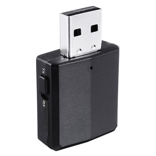 USB Bluetooth приймач-передавач v5.0 HQ-Tech ZF-169 Plus, USB Power, A2DP AVRCP, DC3.5, LED, box фото №6