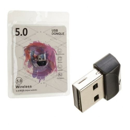 USB Bluetooth-адаптер 5.0 BT840 Чорний фото №1