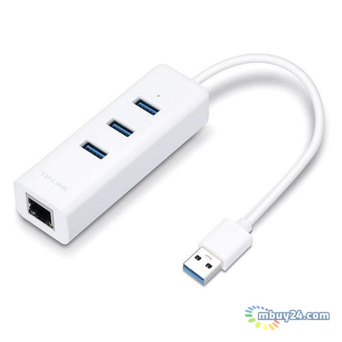Адаптер TP-Link UE330 (USB 3.0, 10/100/1000Mbps, 3xUSB 3.0 HUB) фото №1