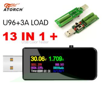 USB тестер Primo KWS-MX18 резистор навантаження 1A/2A/3A фото №3