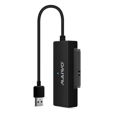 Адаптер Maiwo USB 3.0 to HDD SATA 25/35/525/SSD PA 2V/2A black (K10435A) фото №1