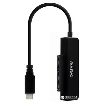 Перехідник USB 3.1 Type-C SATA Maiwo K104G1 чорний фото №6