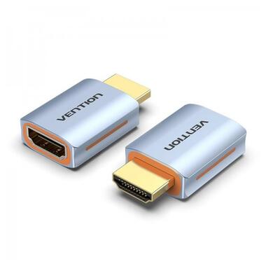 Адаптер Vention HDMI - HDMI (M/F), gold-plated Blue (AIVHO) фото №1